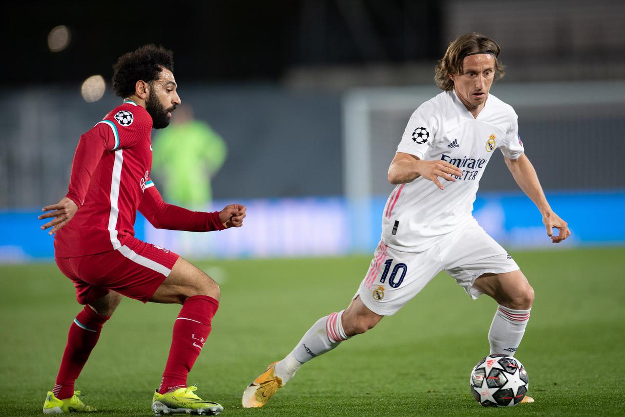 (SP)SPAIN-MADRID-FOOTBALL-UEFA CHAMPIONS LEAGUE-REAL MADRID VS LIVERPOOL