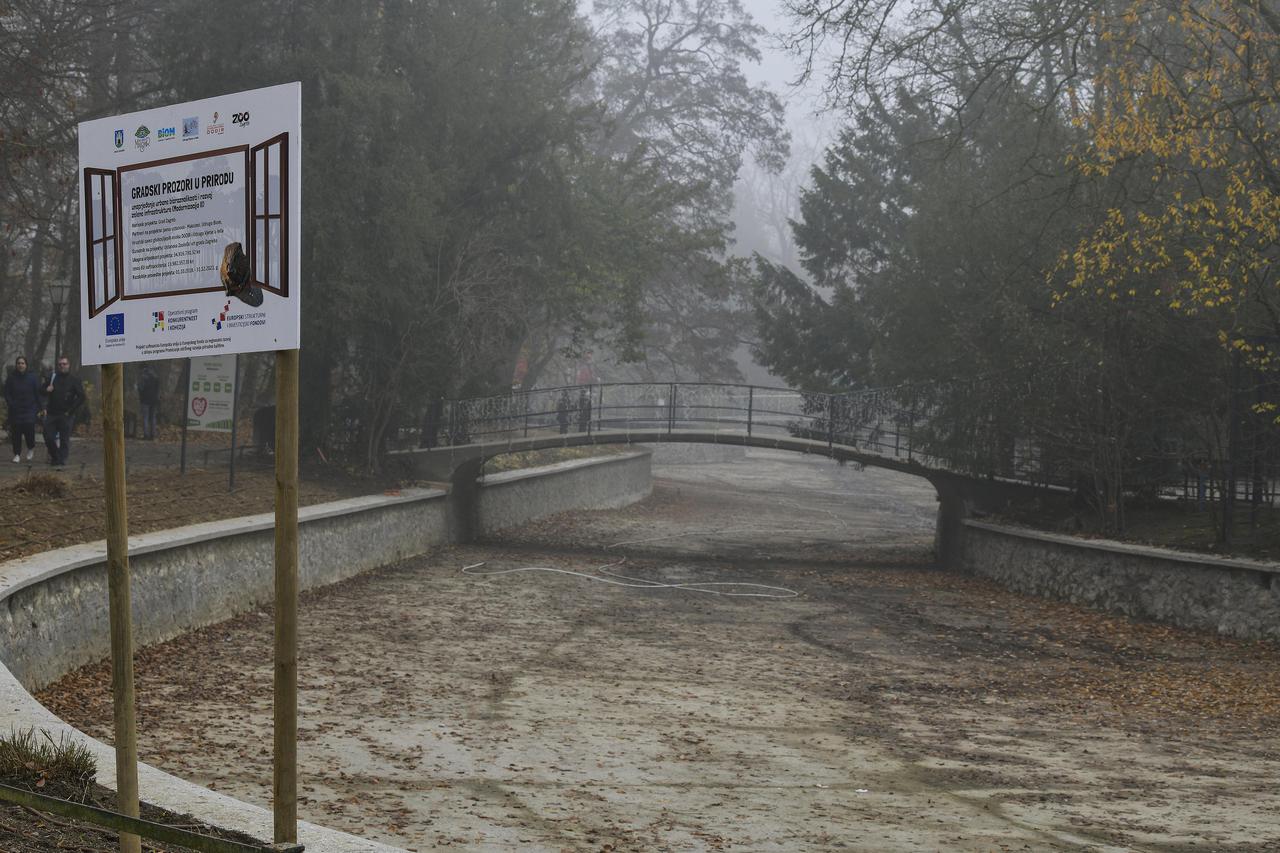 Zagreb: U tijeku su opsežni radovi na uređenju jezera u Maksimiru