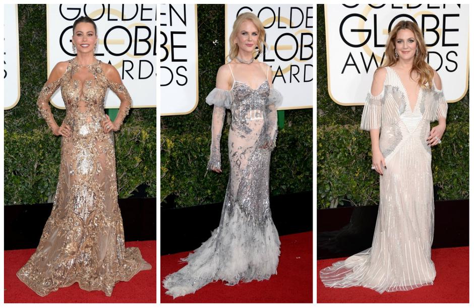 Kolaz Zlatni globus sljokice