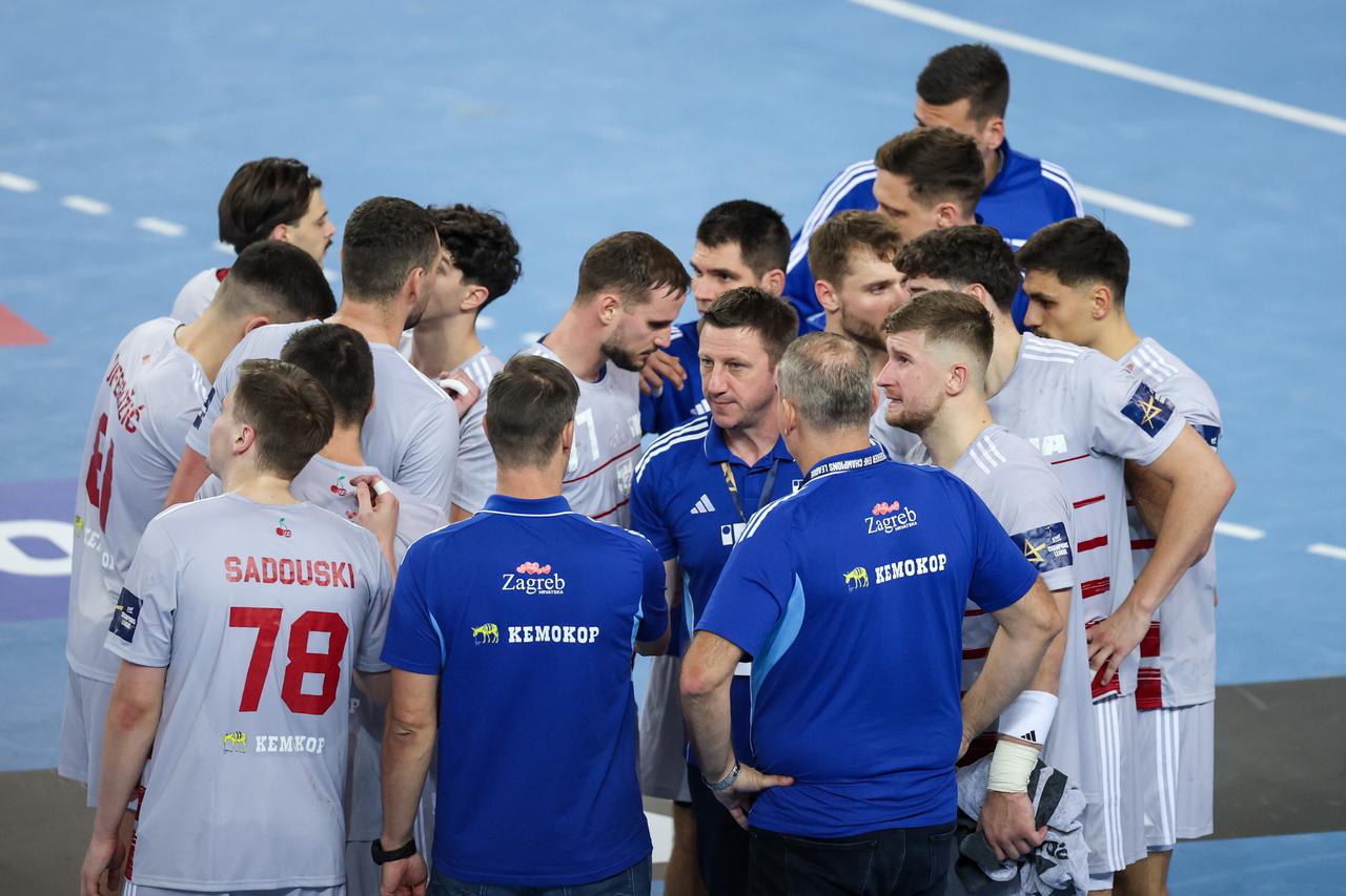Susret 8. kola Lige prvaka između rukometaša Zagreba i Magdeburga