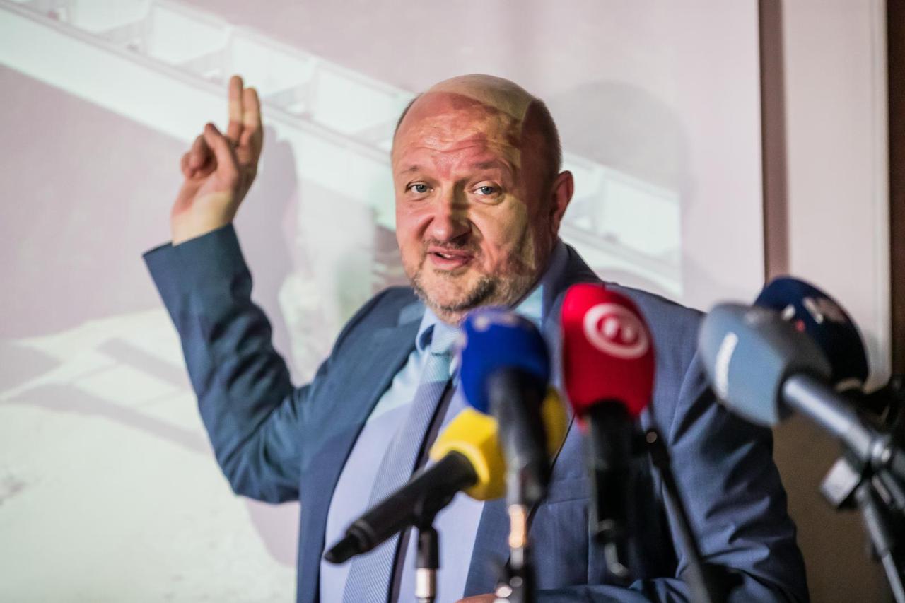 Split: Tomislav Debeljak održao prezentaciju i odgovarao na pitanja novinara