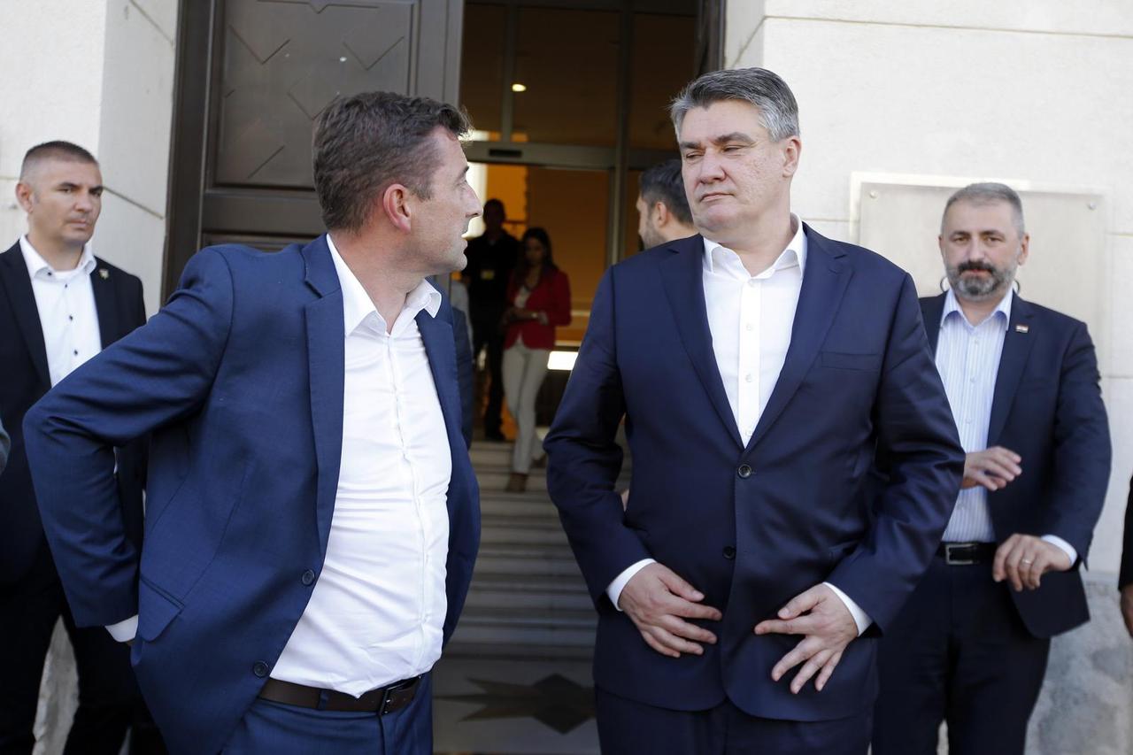 Zoran Milanović sastao se s gradonačelnikom Mostara Mariom Kordićem