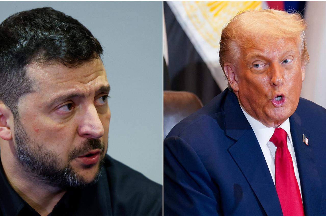 Trump i Zelenski