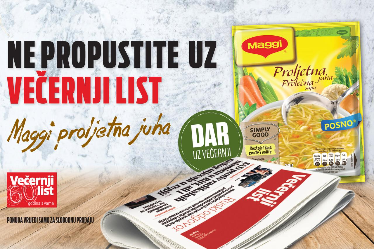 Večernji daruje ukusnu MAGGI proljetnu juhu