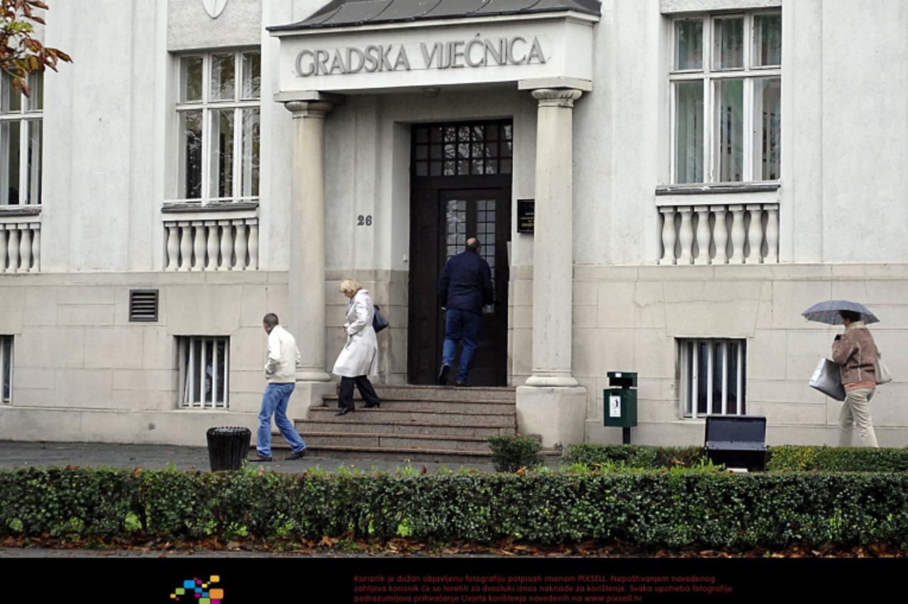 '29.10.2012., Sisak - Zgrada Gradske vijecnice. Photo: Nikola Cutuk/PIXSELL'