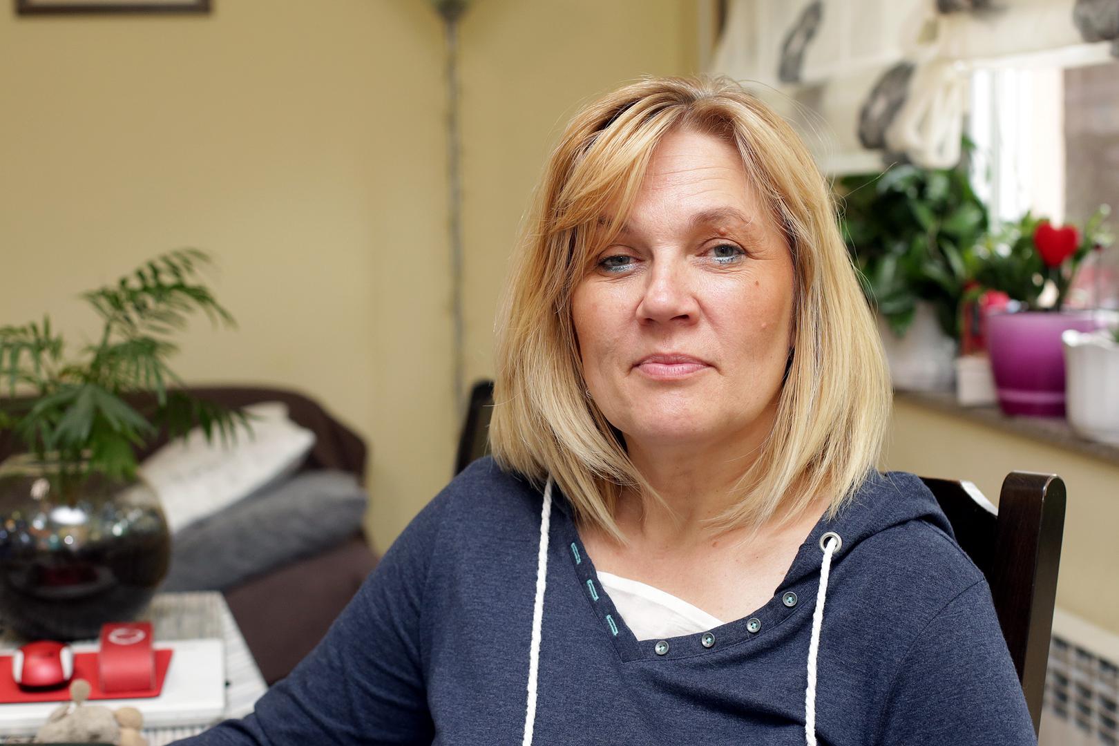 19.08.2016., Zagreb - Obitelj Sandre perkovic u Zagrebackoj Dubravi. Majka Sandre Perkovic, Vesna Perkovic. "nPhoto: Luka Stanzl/PIXSELL 