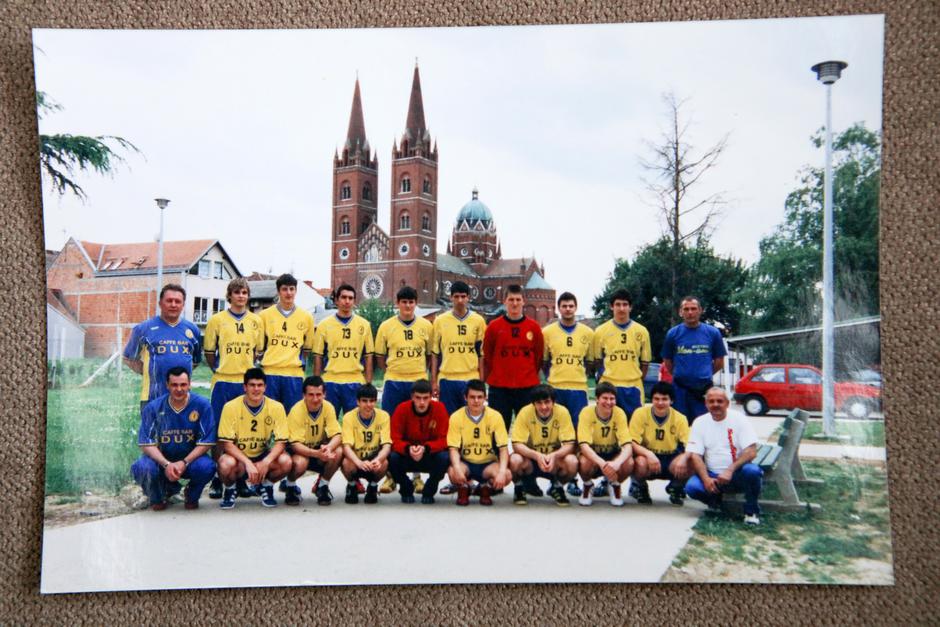 Prvi treneri Domagoja Duvnjaka - Dragan Duvnjak i Perica Martić