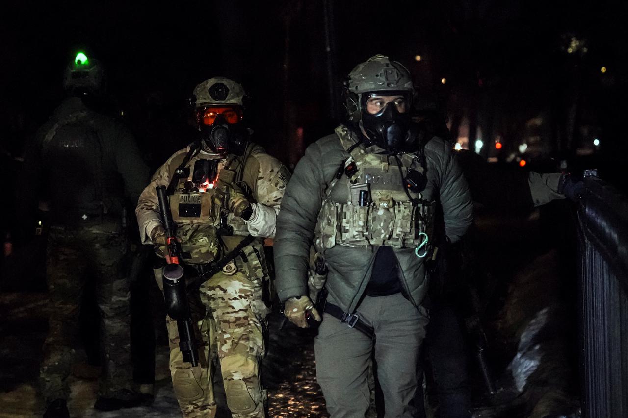 Tensions rise after federal law enforcement agents were involved in a shooting incident, in north Minneapolis