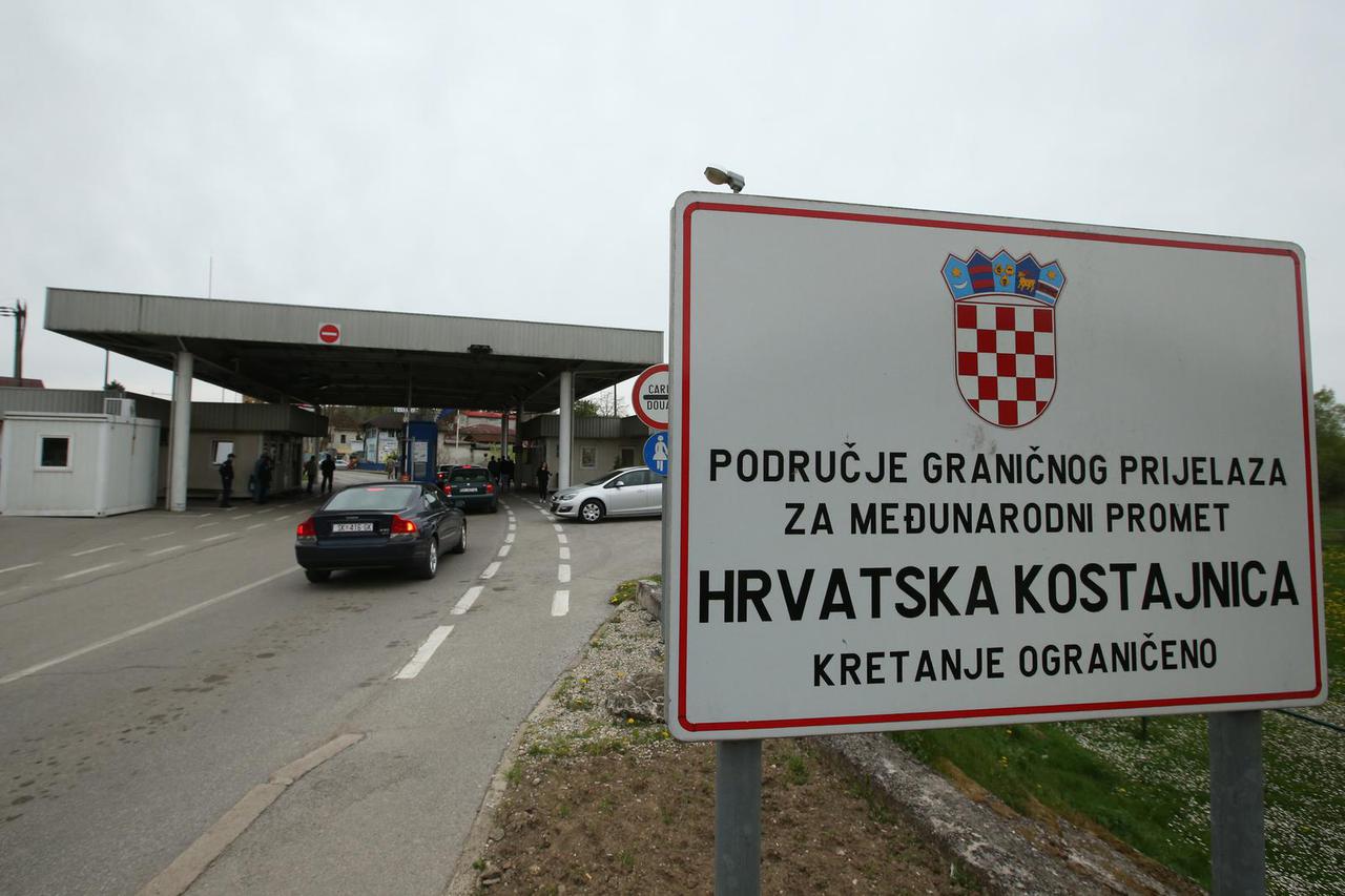Hrv. Kostajnica: Na grani?nom prijelazu na hrvatskoj strani nalazi se i carinska služba BiH