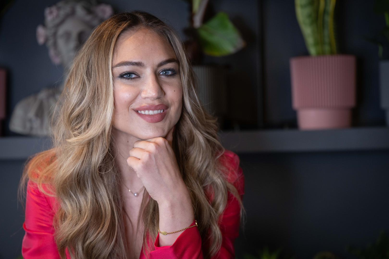 12.06.2024., Zagreb - Paula Catipovic, arhitektica zapazenog rezultata mlade Nine Skocak na EU izborima. Photo: Neva Zganec/PIXSELL