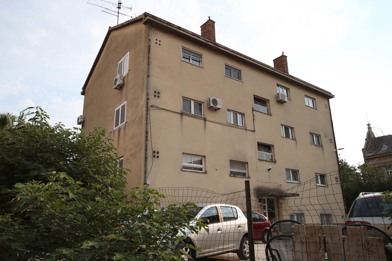 zgrada u kojoj je ubijena žena