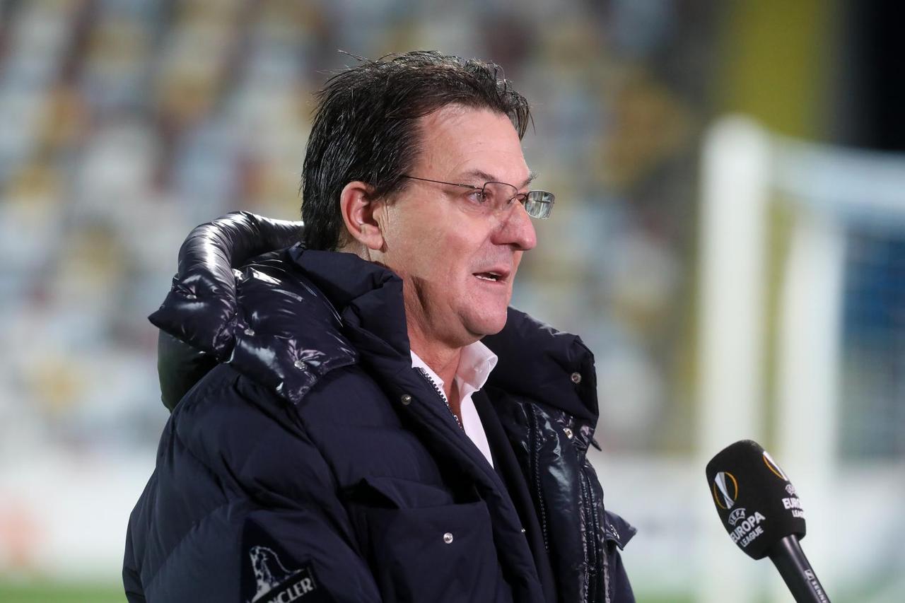Rijeka: Damir Mišković, predsjednik HNK Rijeka, obratio se medijima prije utakmice