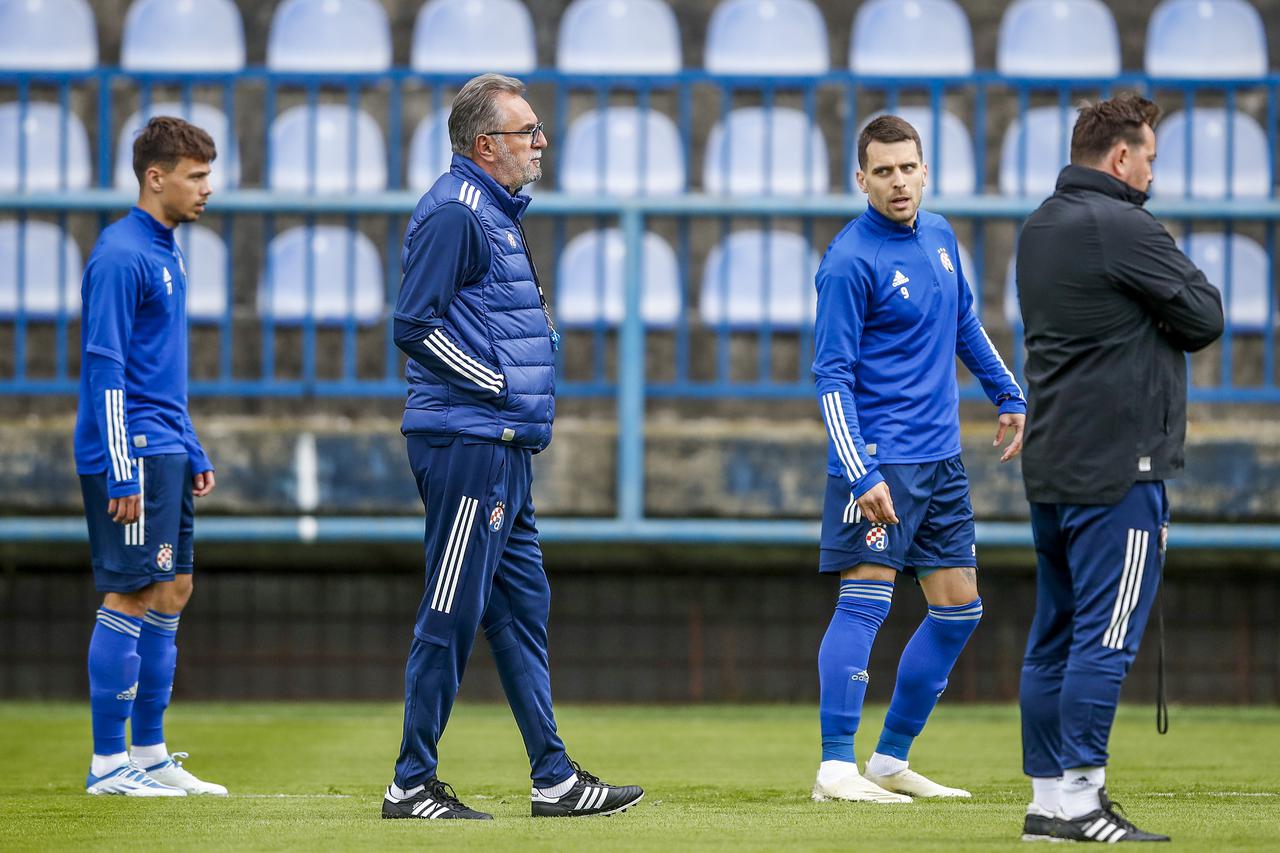 Ante Čačić odradio je prvi trening s momčadi Dinama
