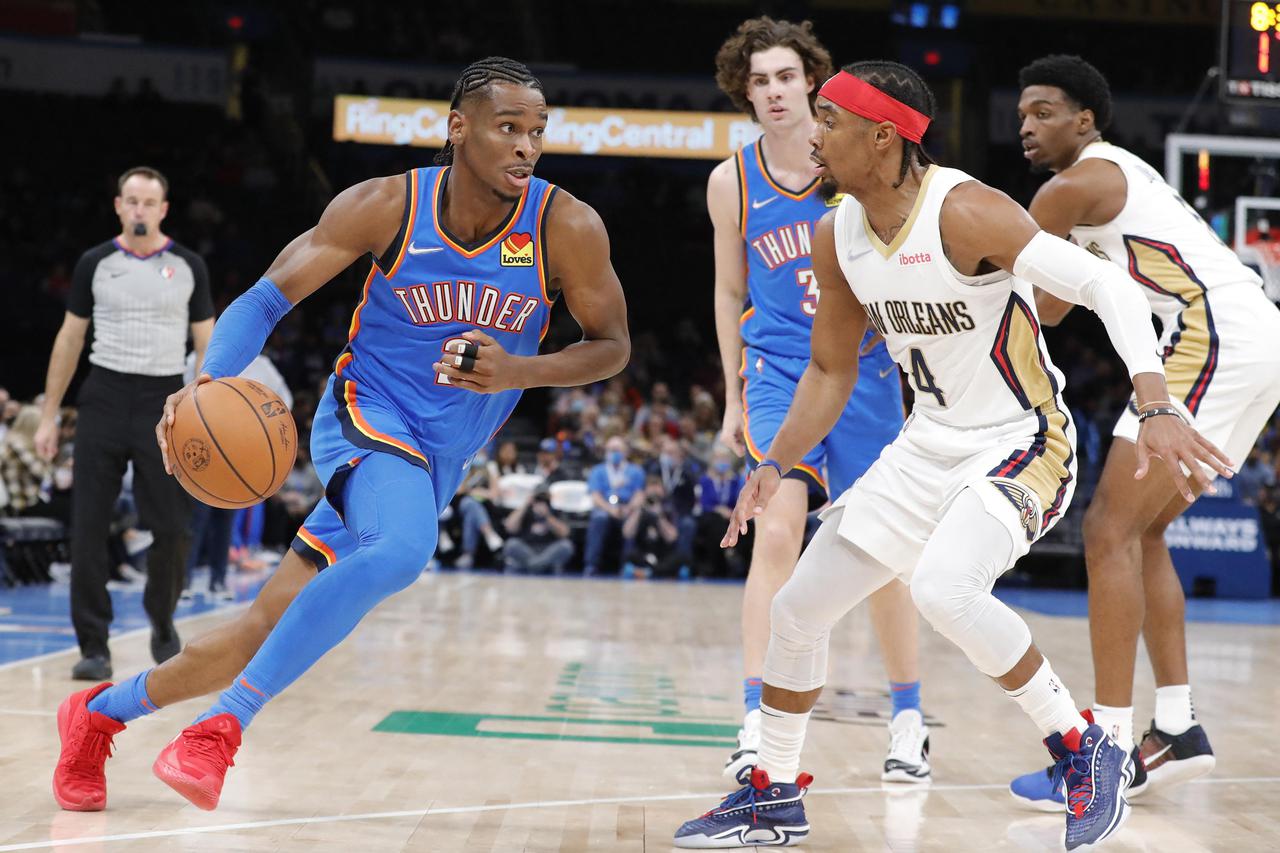 NBA: New Orleans Pelicans at Oklahoma City Thunder