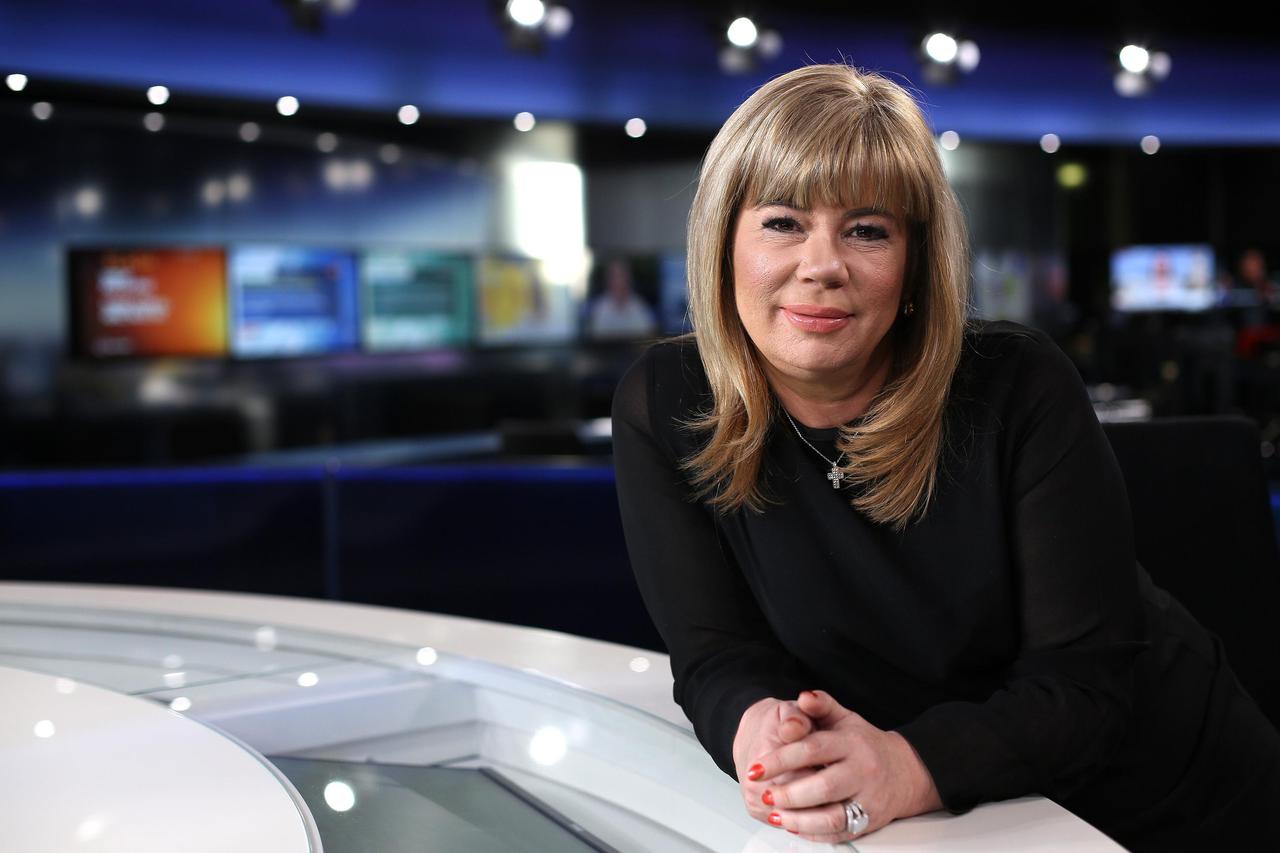 28.01.2016., Zagreb - Ivana Petrovic, novinarka Nova TV-a. Photo: Anto Magzan/PIXSELL