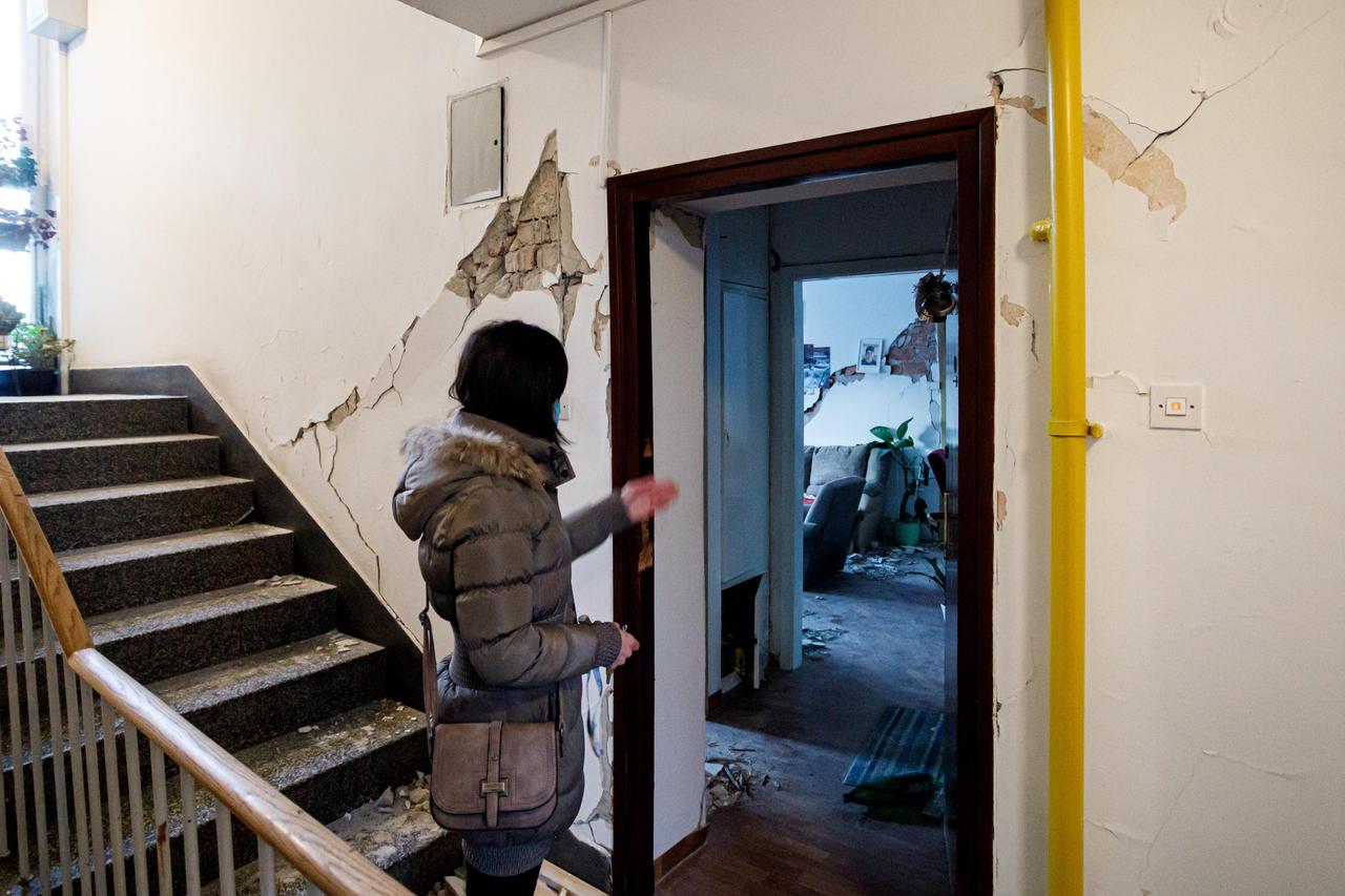 Zaprešić: Stanari devastirane zgrade u potresu borave u Pansionu Gec