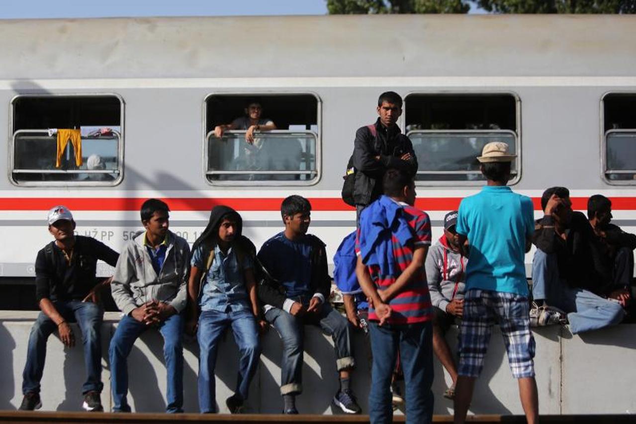 Izbjeglice u Belom Manastiru 