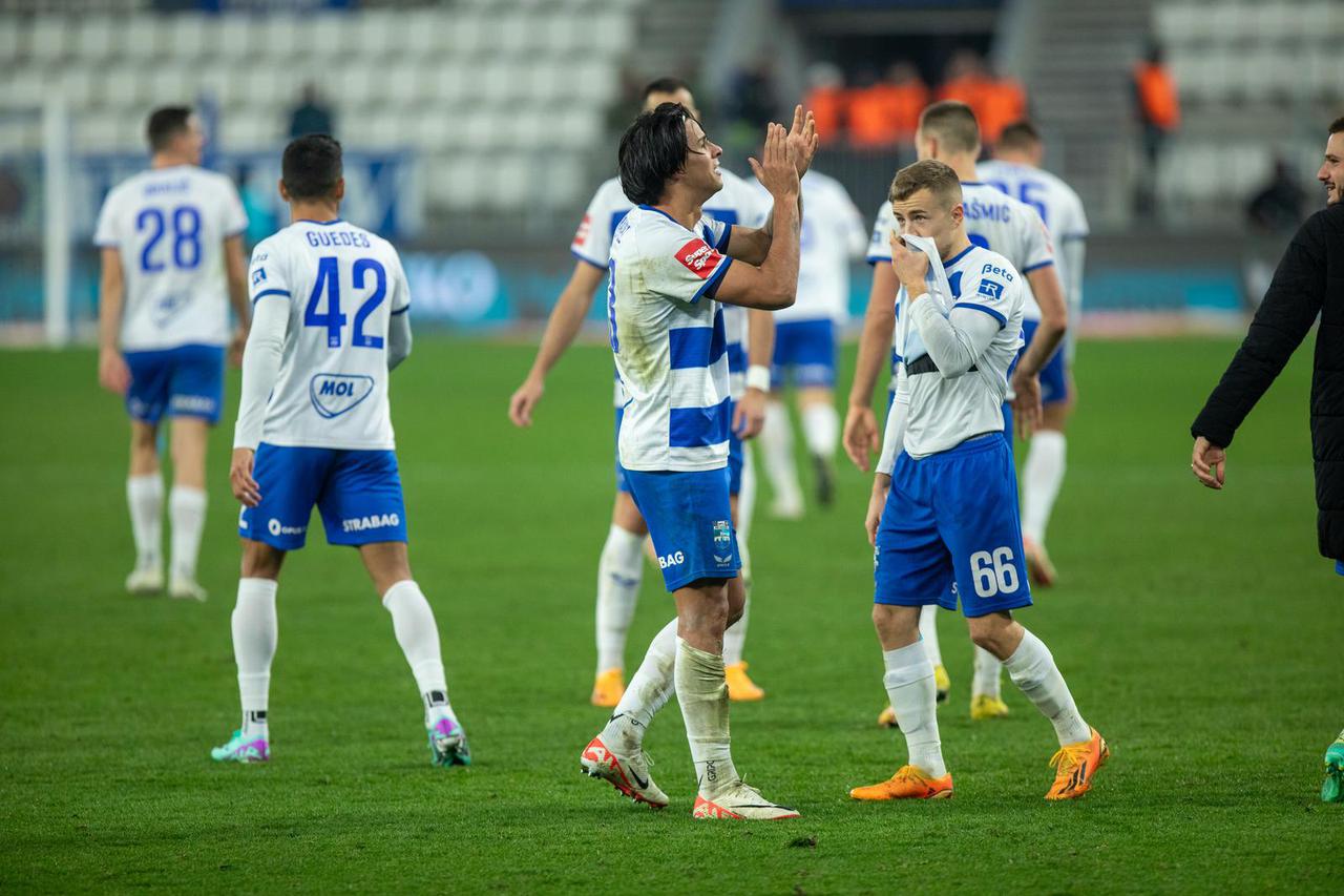 Osijek: Utakmica NK Osijek i NK Slaven Belupo u 19. kolu Prve HNL