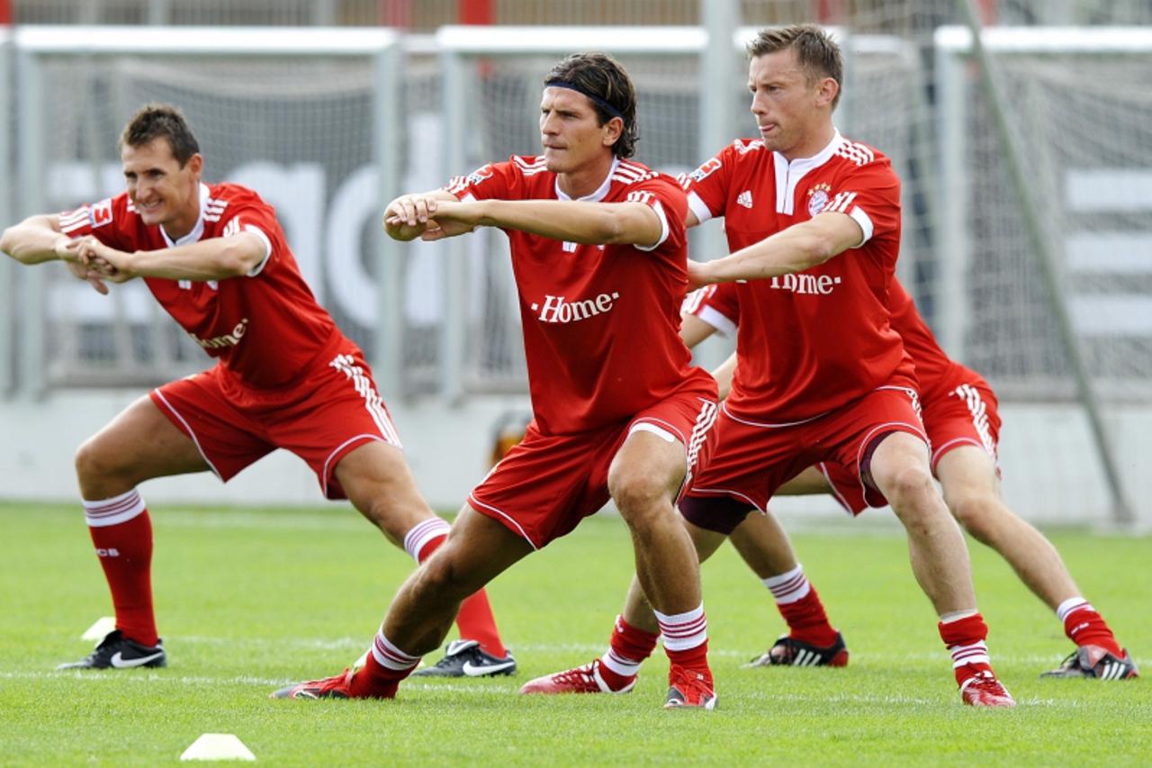 Miroslav Klose Mario Gomez Ivica Olic