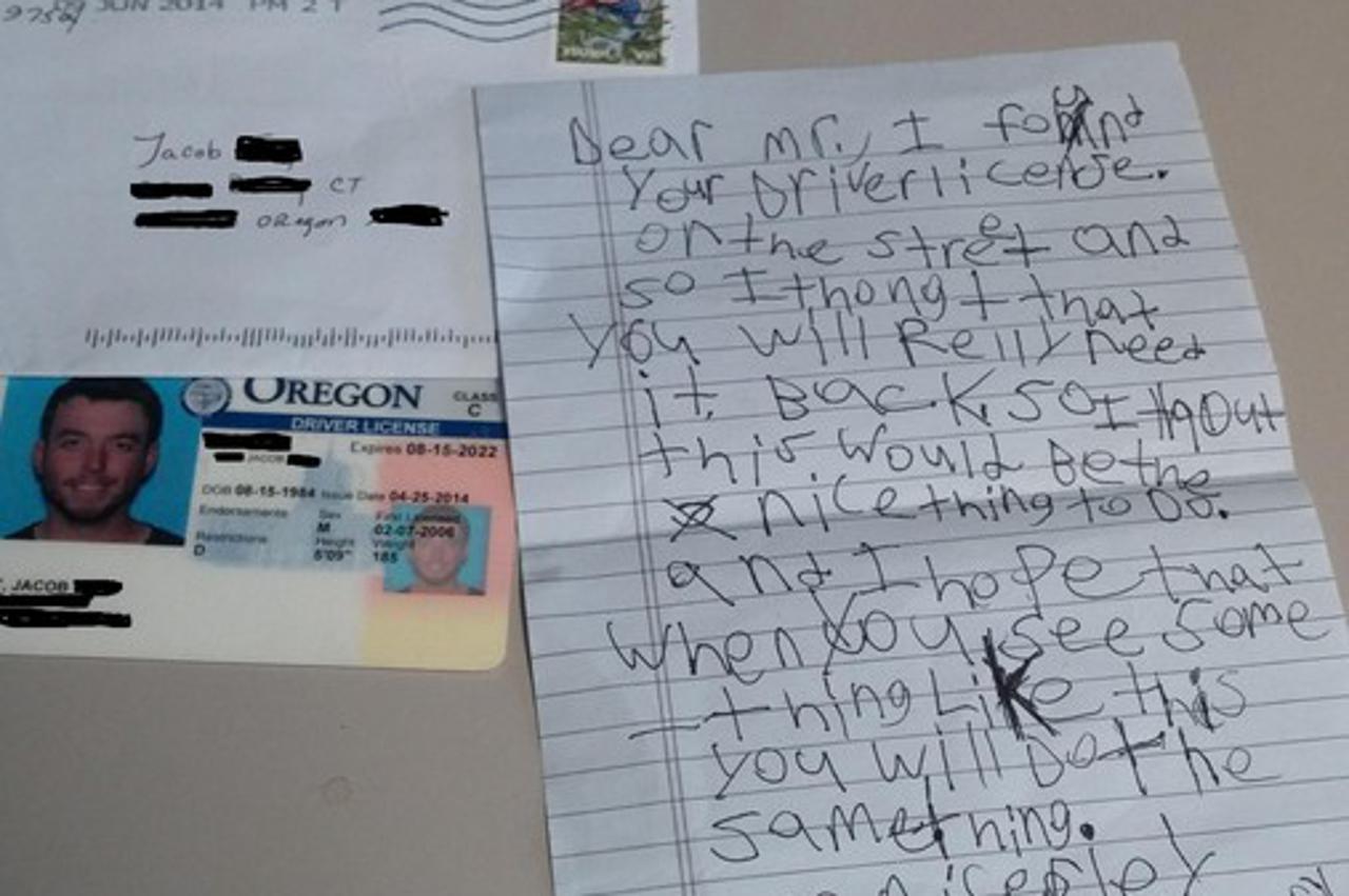 pismo,nalaznik,vozačka dozvola