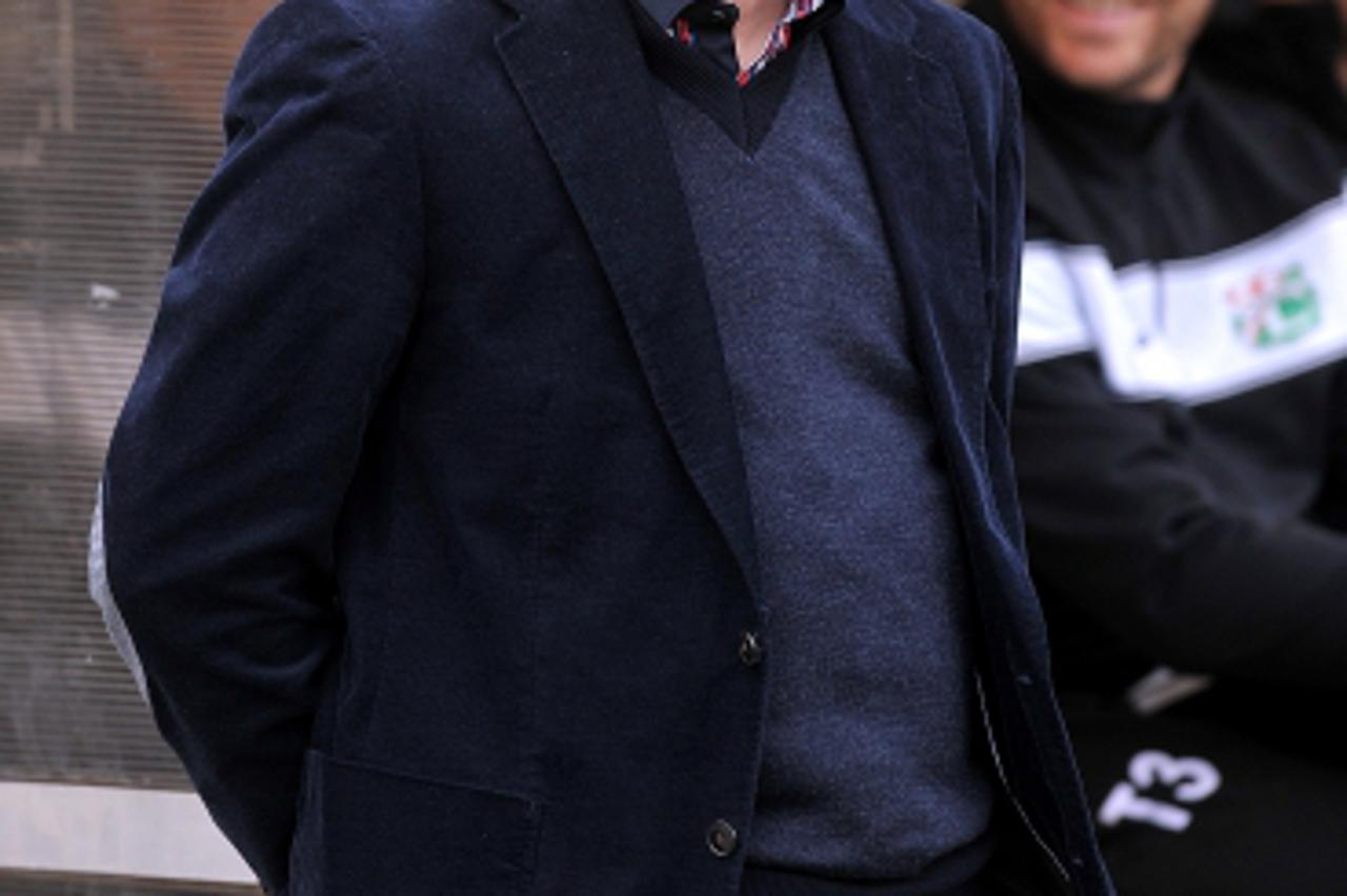 '25.02.2012., Stadion Kranjceviceva, Zagreb - 19. kolo MAXtv Prve lige, utakmica NK Lucko - NK Zagreb. Trener Luckog Zeljko Kopic.  Photo: Goran Stanzl/PIXSELL'