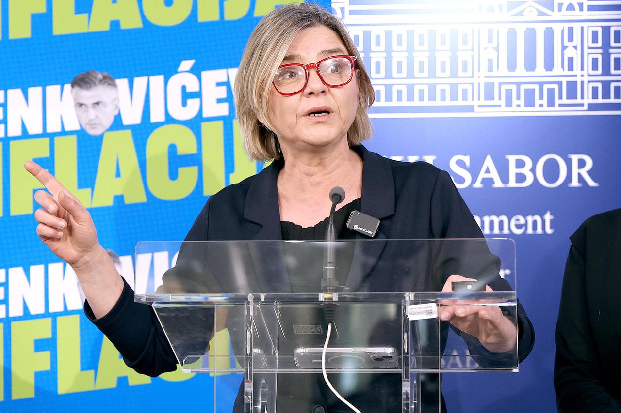 Zagreb:  Sandra Benčić o inflaciji u Hrvatskoj