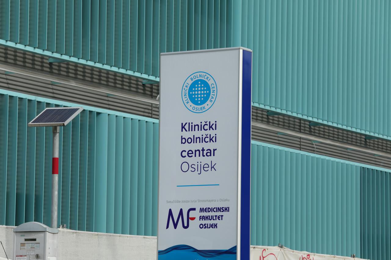 KBC Osijek gdje je nakon nesreće prevezen ministar Banožić