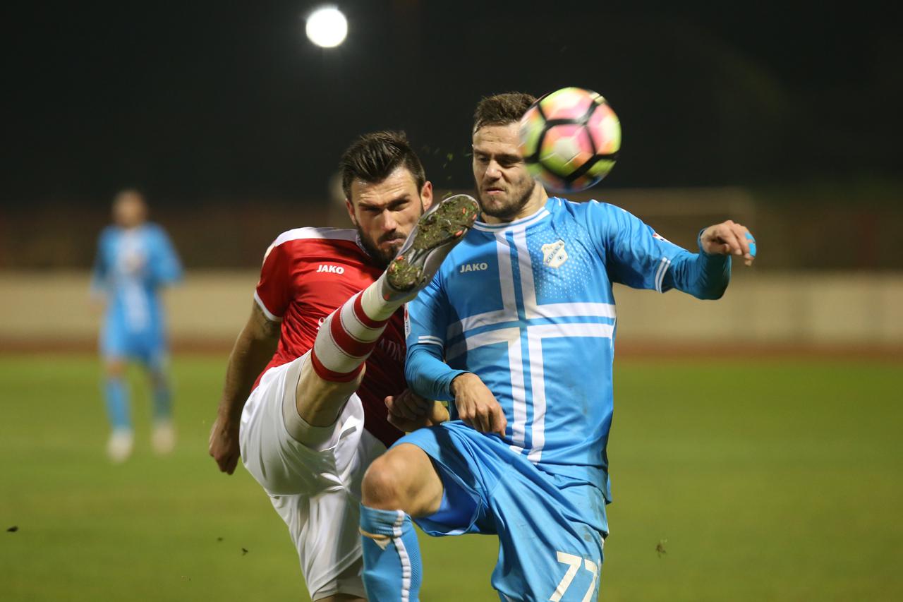 11.12.2016., Park mladezi, Split - MAXtv 1. HNL, 19. kolo, RNK Split - HNK Rijeka. Josip Jurendic, Ivan Martic.  Photo: Ivo Cagalj/PIXSELL