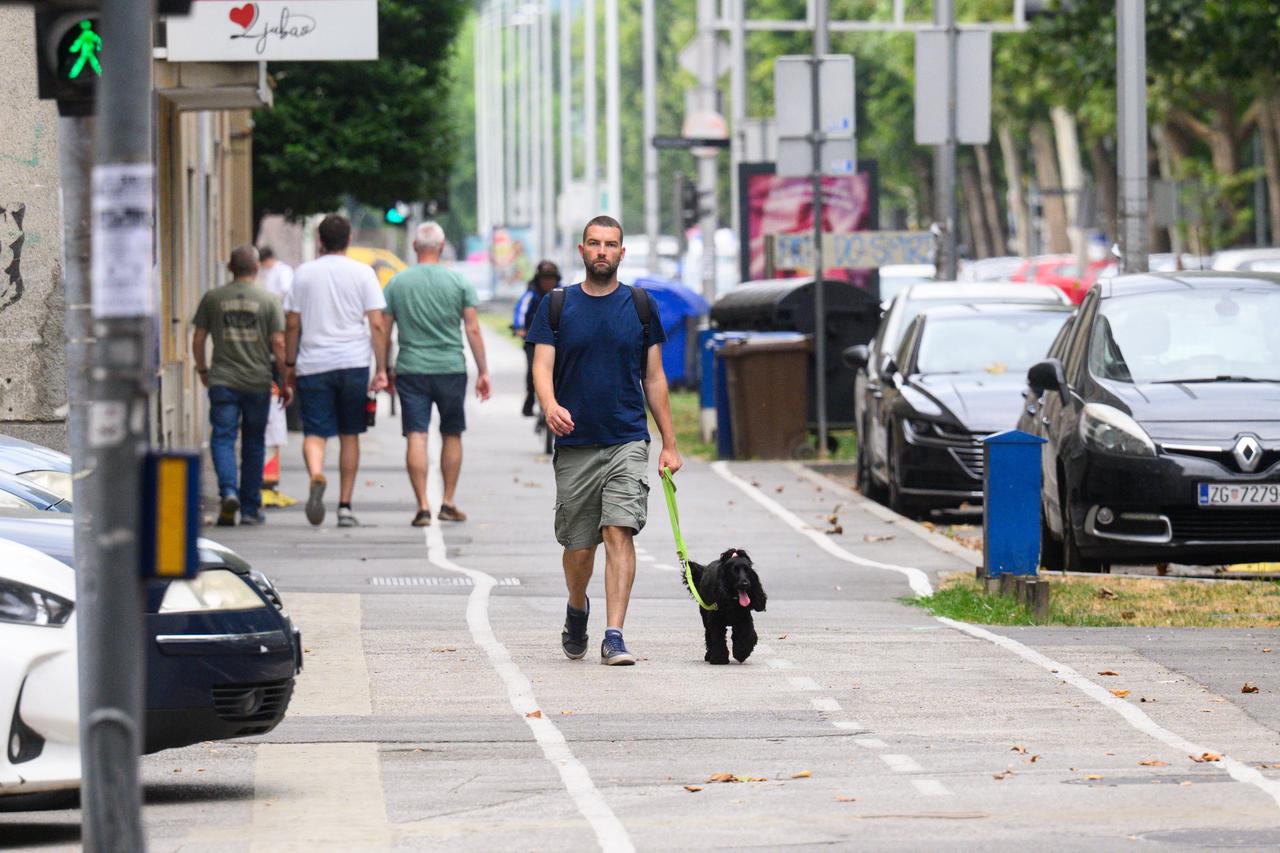 Zagreb: Biciklistička staza u Ulici Grada Mainza