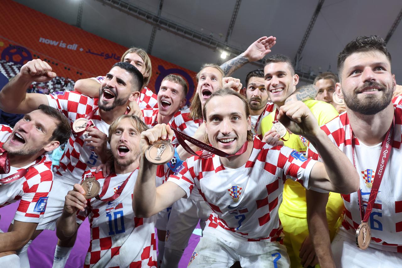 KATAR 2022 - Hrvatska pobjedila Maroko i osvojila broncu na Svjetskom prvenstvu
