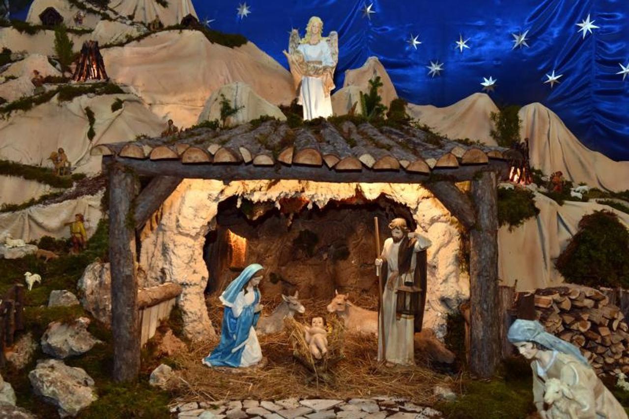 Božićne jaslice u Kistanje