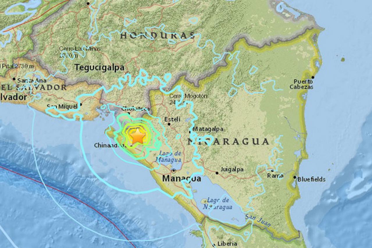 Potres Nikaragva
