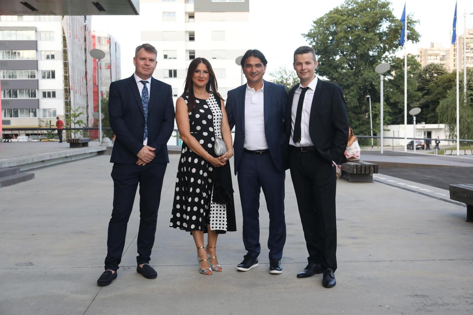 01.07.2019., Zagreb - U Muzeju suvremene umjetnosti odrzan VIP party povodom 60 godina Vecernjeg lista. Davorka Dalic, Zlatko Dalic.
Photo: Boris Scitar/Vecernji list/PIXSELL