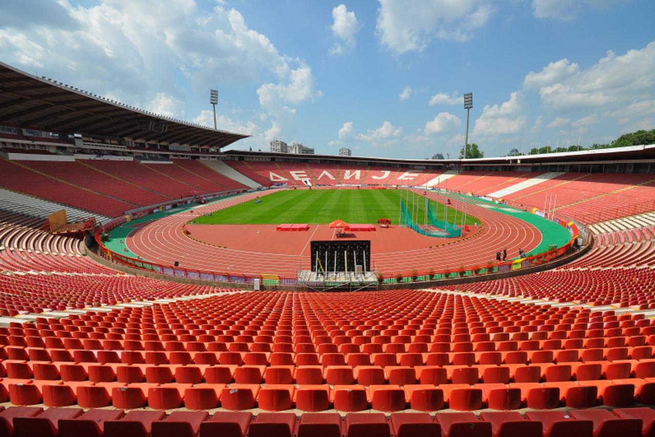 'Red Star Football Stadium - Stadion Crvena Zvezda (Marakana) - Belgrade, Serbia'