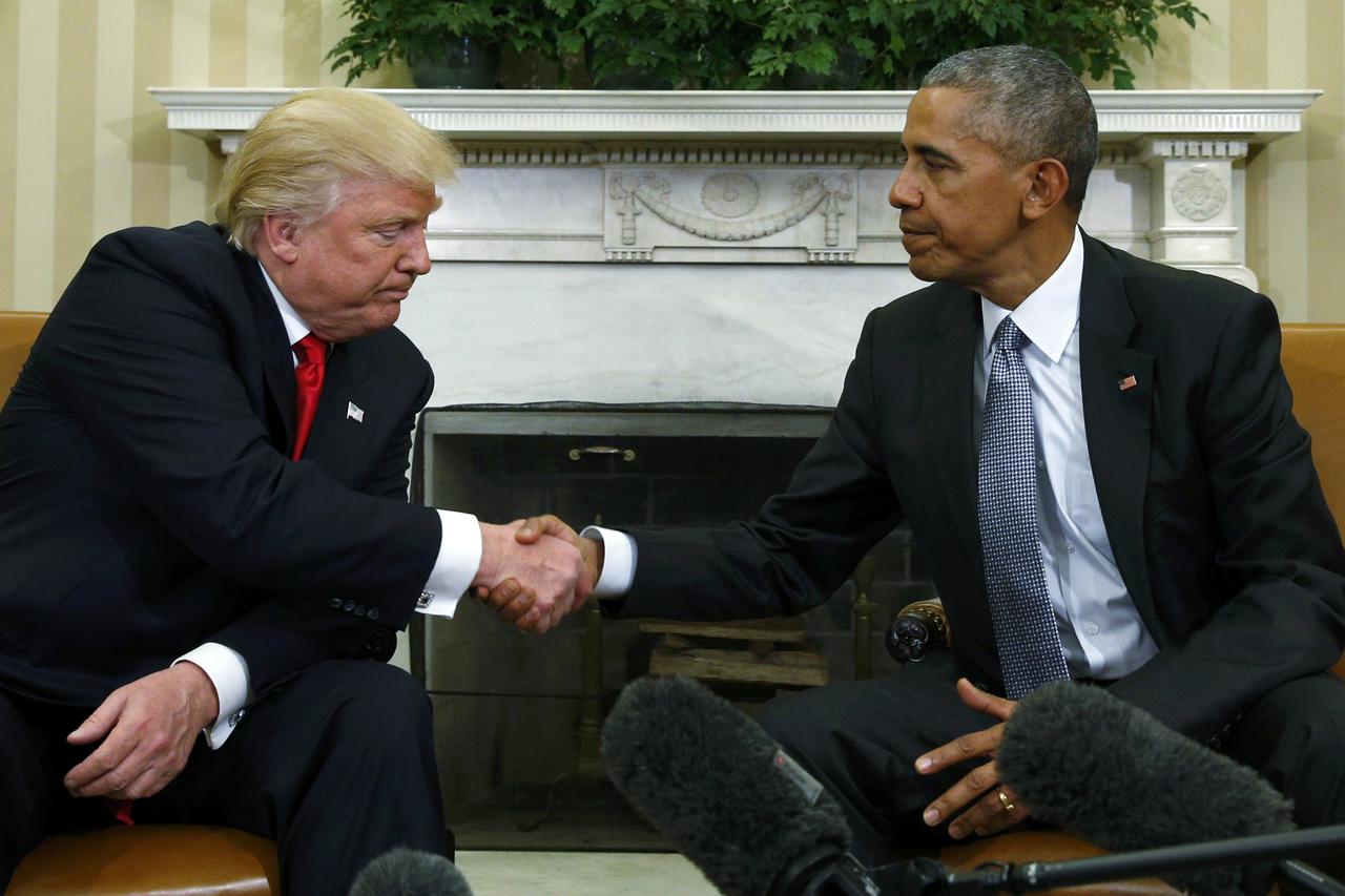 Donald Trump i Barack Obama