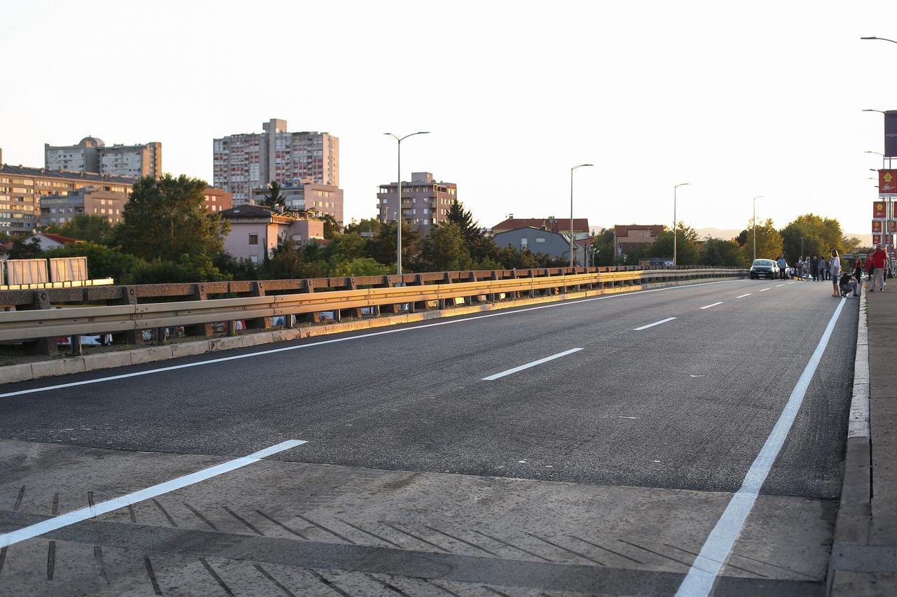 Zagreb: Završeni radovi na nadvožnjaku iznad Selske na Zagrebačkoj aveniji
