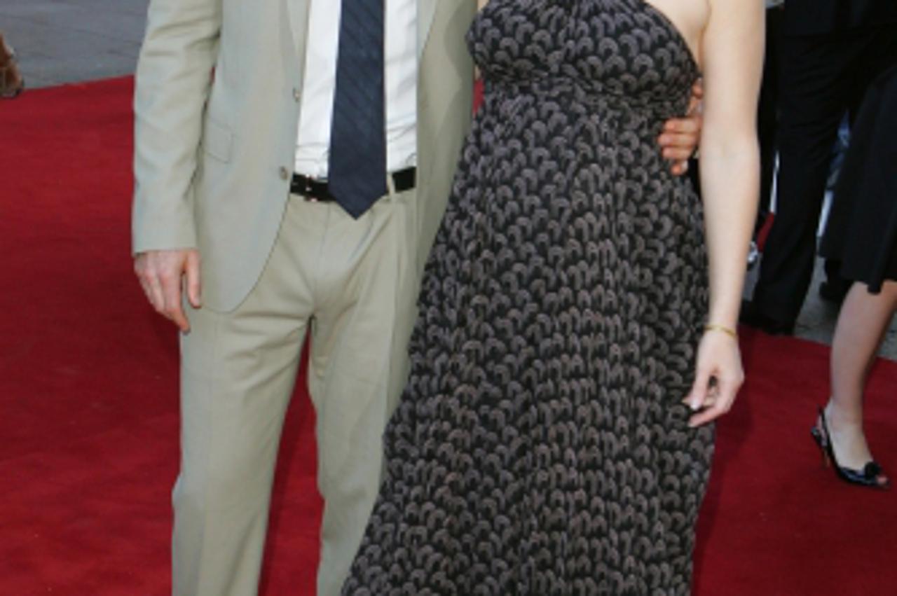 'WORLD RIGHTS Actress Gillian Anderson and Actor David Duchovny at the UK premiere of \'The X Files, I Want To Believe\' at the Empire cinema, Leicester Square in London, UK. 30/07/2008  BYLINE STEFAN