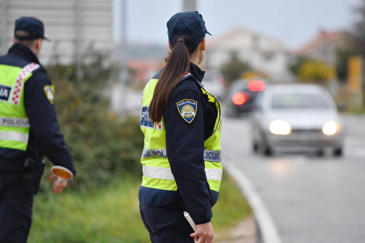 Šibenik: Poja?ane kontrole prometne policije na prometnicama grada 