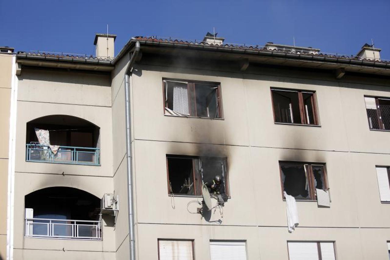 Eksplozija i požar na Vrbanima