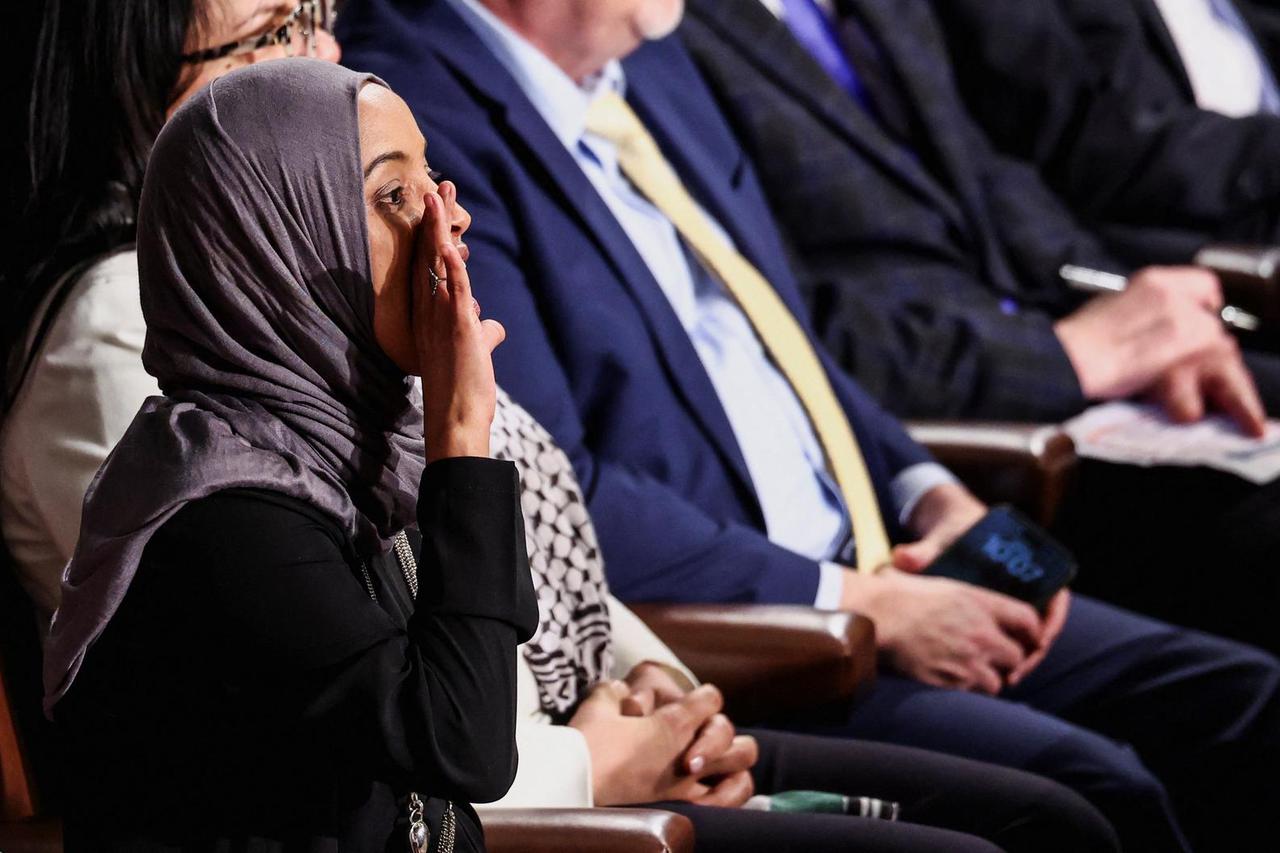U.S. President Donald Trump delivers the State of the Union address at the U.S. Capitol in Washington D.C.