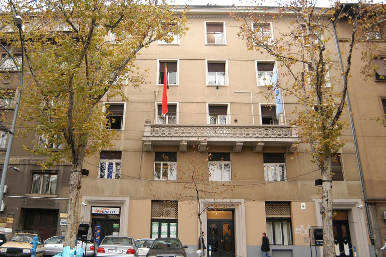 'unutrasnja...zagreb...26.11.2003. trg zrtava fasizma 4, zgrada hdz foto: goran stanzl'