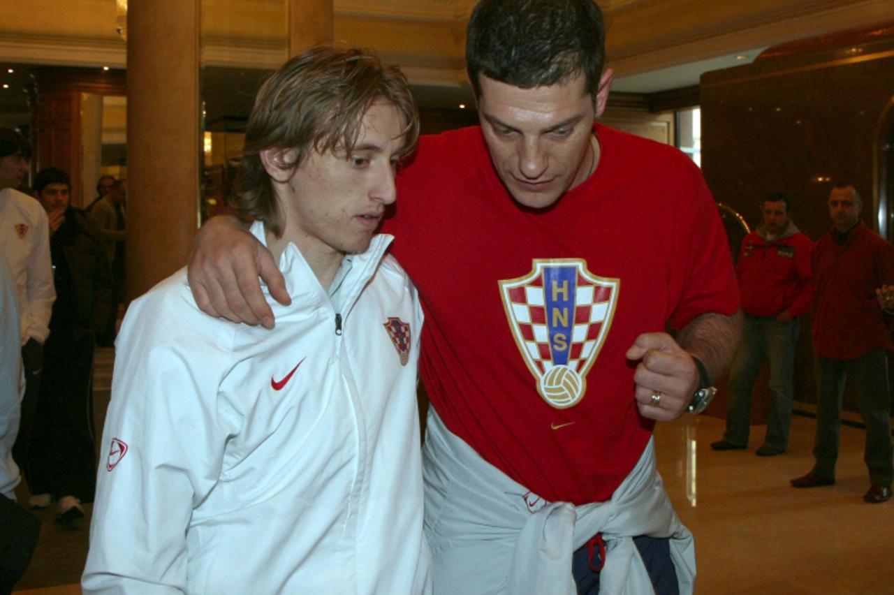 Luka Modrić, Slaven Bilić