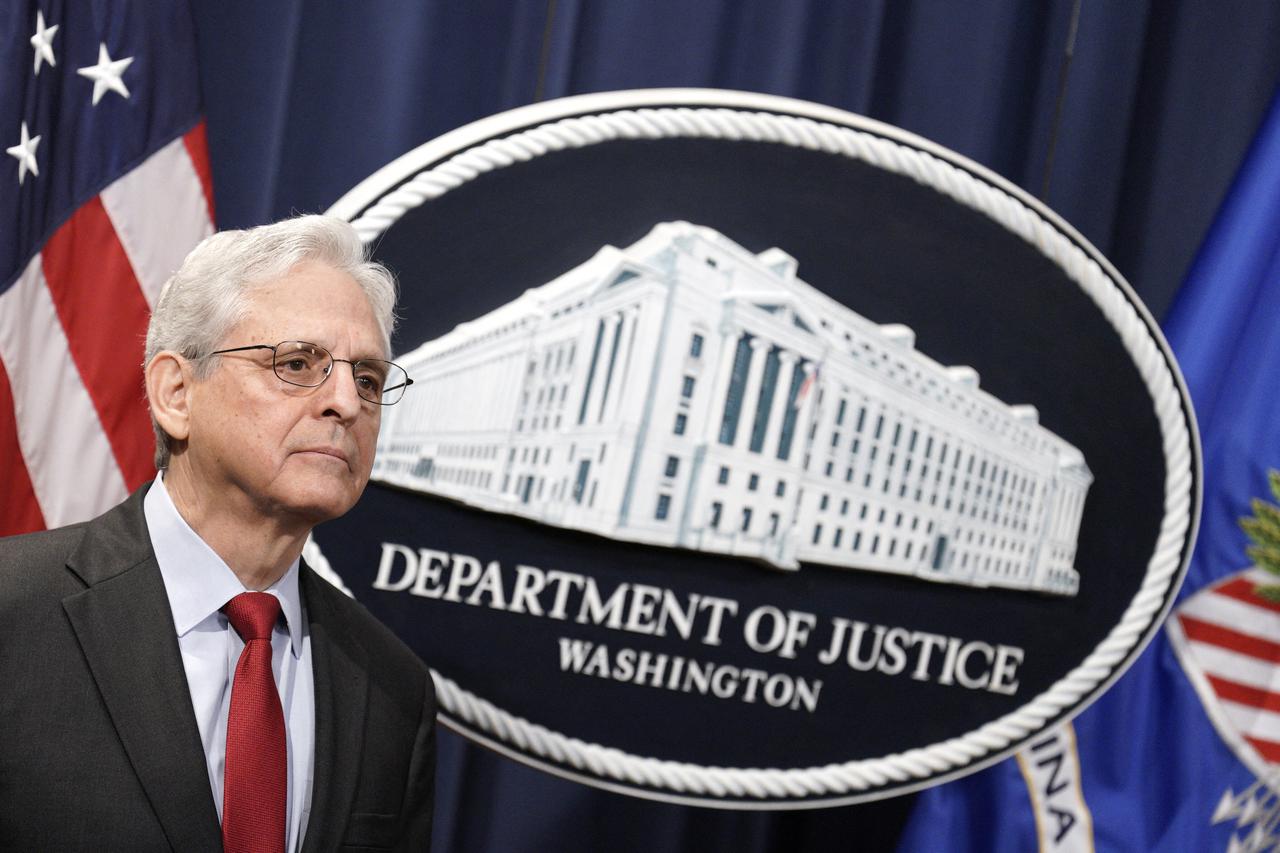 Merrick Garland press conference - Washington