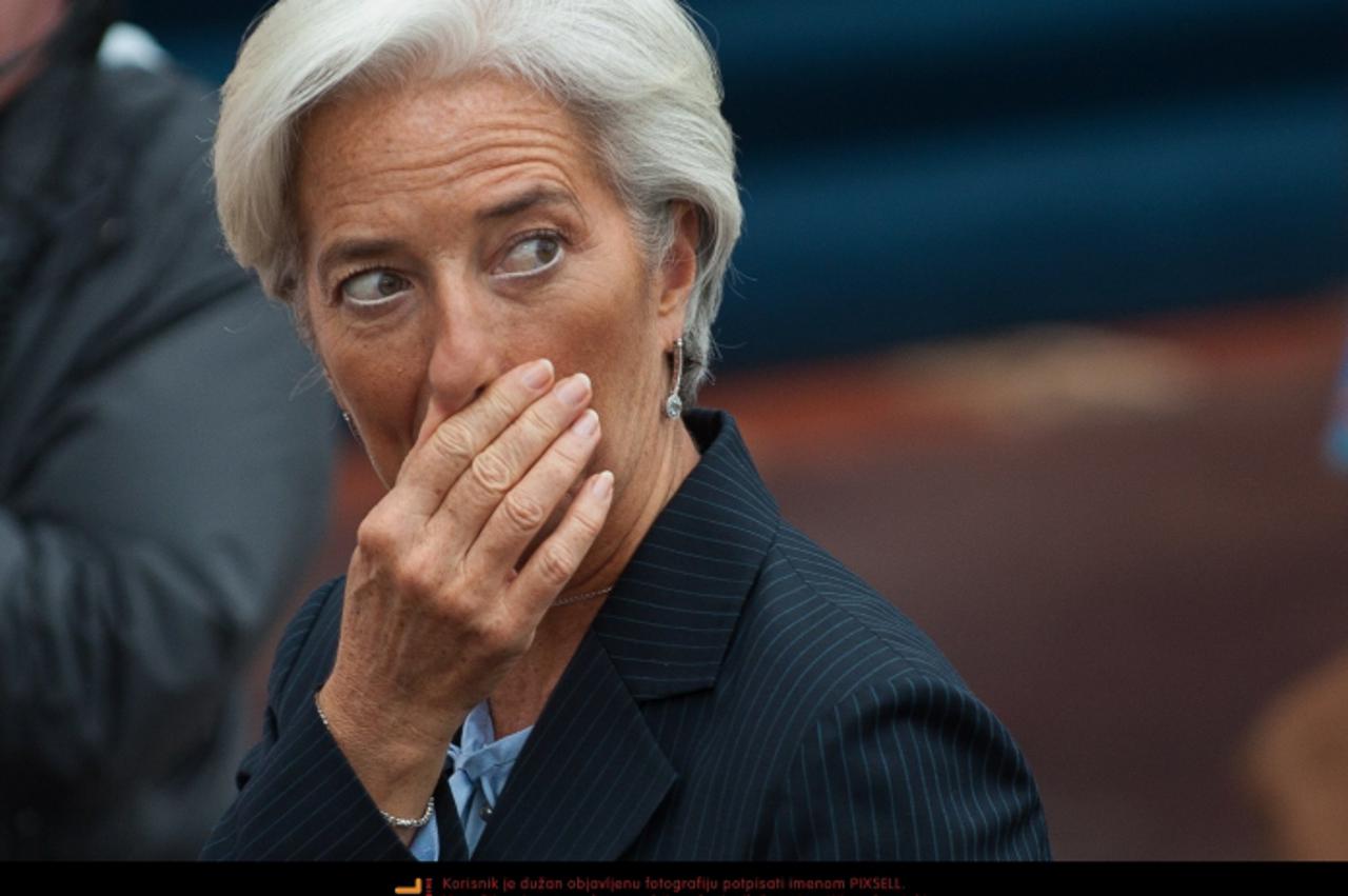 'President of the International Monetary Fund (IMF),  Christine Lagarde, is pictured at the G20 summit in Cannes, France, 04 November 2011. On 03 and 04 November 2011, the heads of state of the leadin