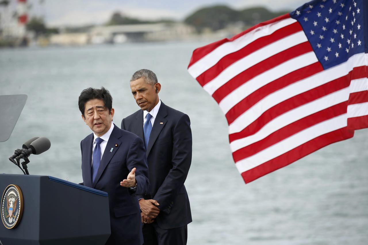 obama, abe, pearl harbor