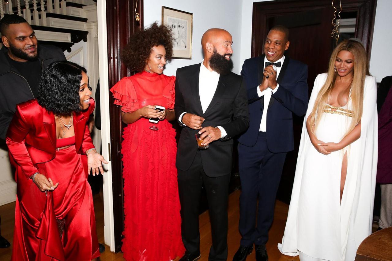 Kelly, Solange, Alan, Jay-Z i Beyonce