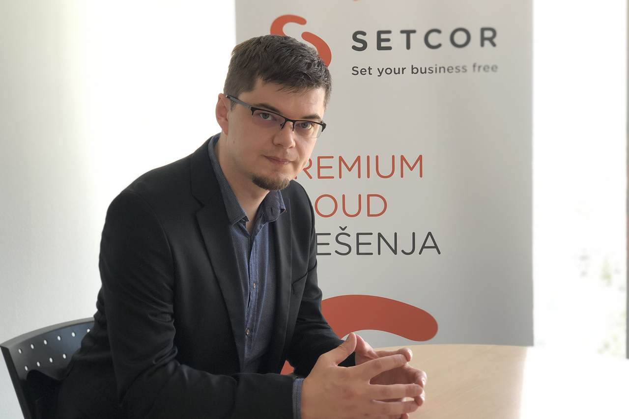 Vedran Vujasinović, voditelj Odjela kibernetičke sigurnosti u hrvatskoj ICT tvrtki Setcor