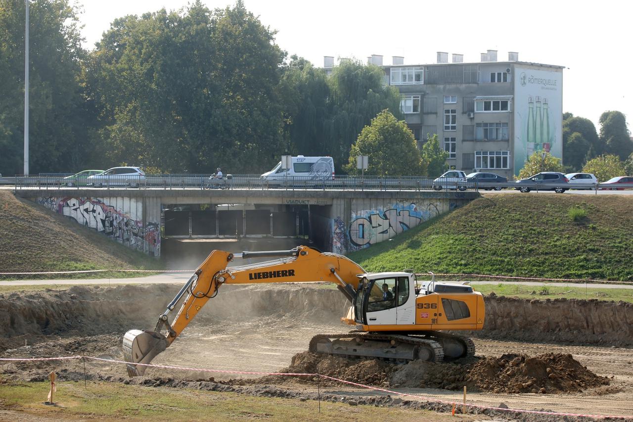 Pripremni radovi za rekonstrukciju rotora u Novom Zagrebu