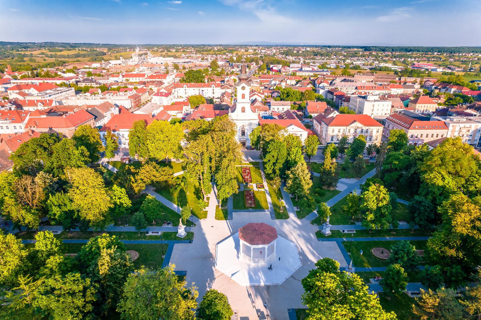 Bjelovar je dvaput okrunjen titulom najljepšega trga kontinentalne Hrvatske