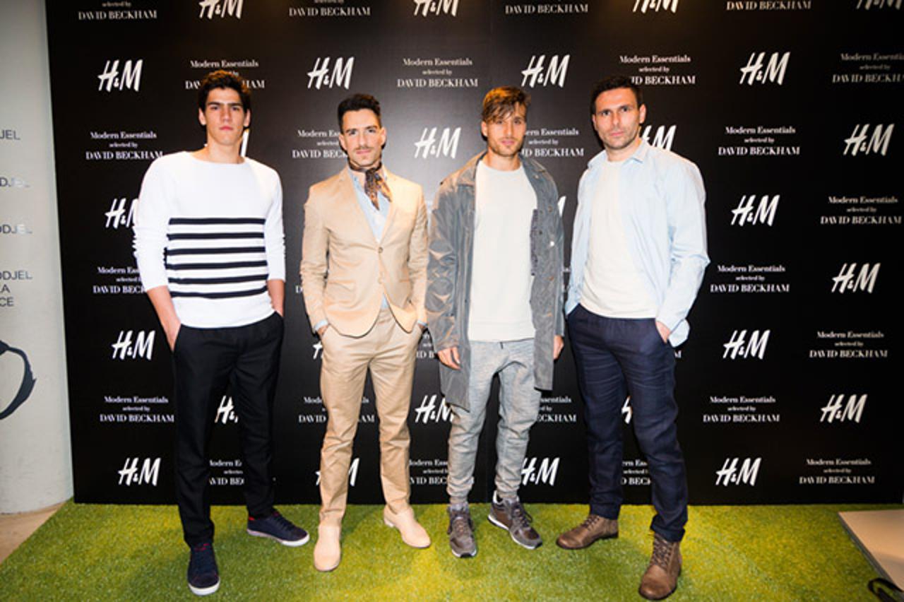 POznati na predstvaljanju H&M kolekcije by David Beckham